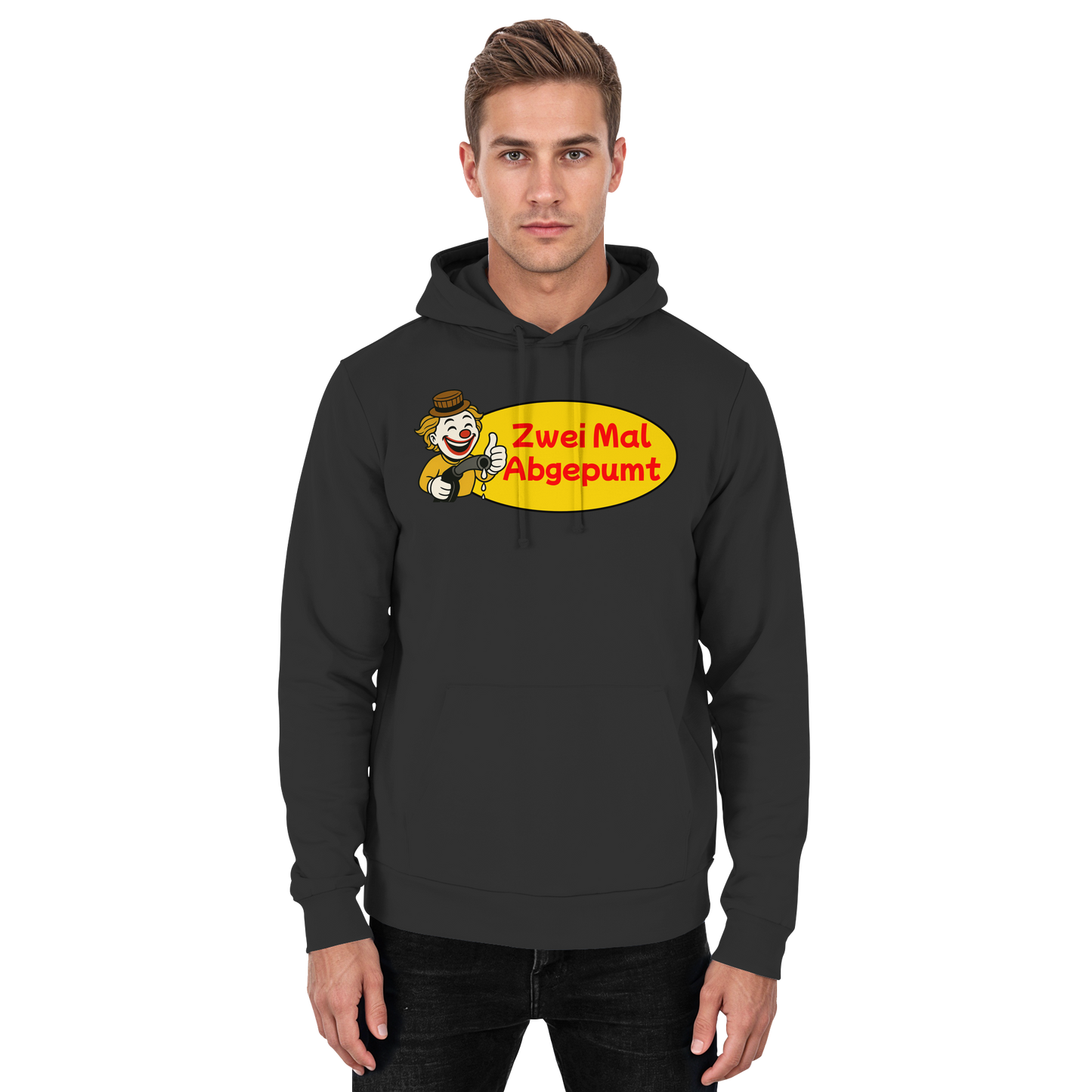 Zwei Mal Abgepumpt - Basic Unisex Hoodie