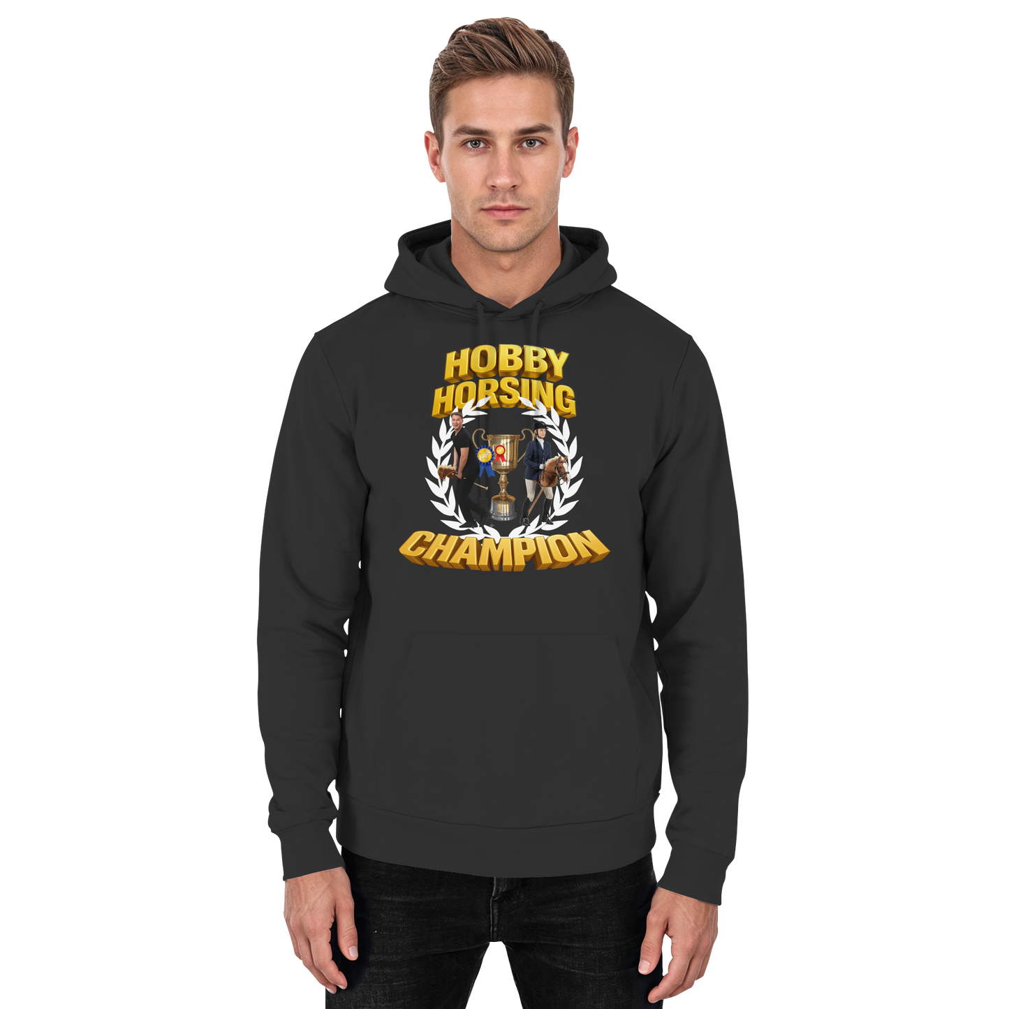 Hobby Horsing Champion - Basic Unisex Hoodie