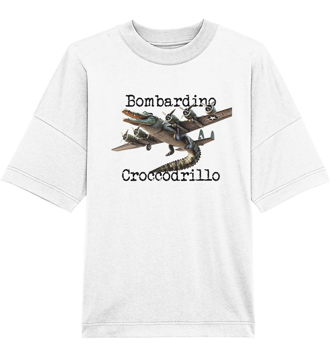 Bombardino Croccodrillo - Organic Oversize Shirt