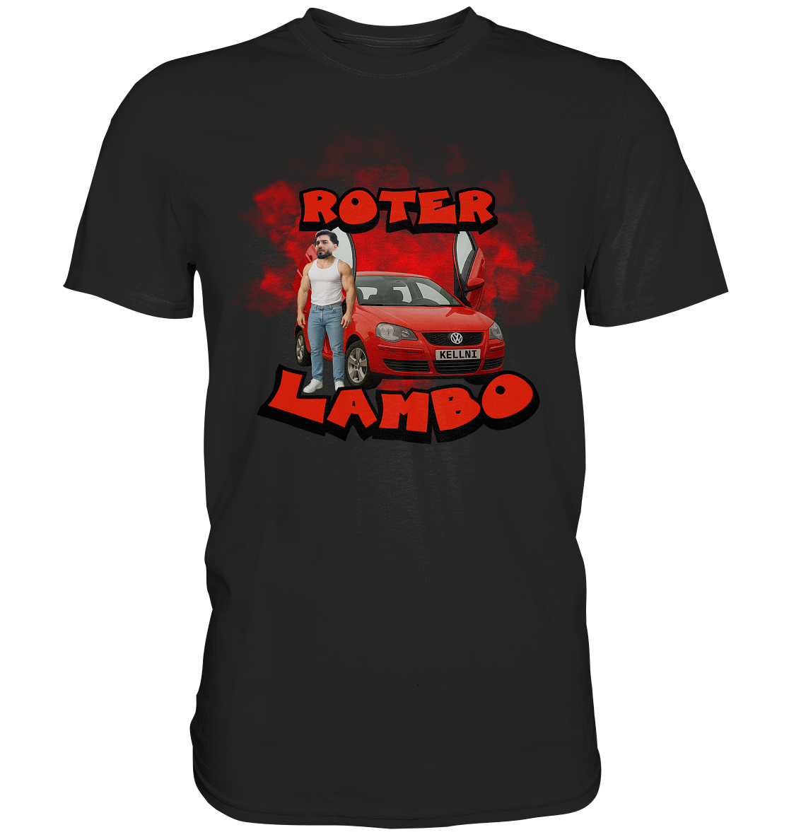 Roter Lambo - Premium Shirt