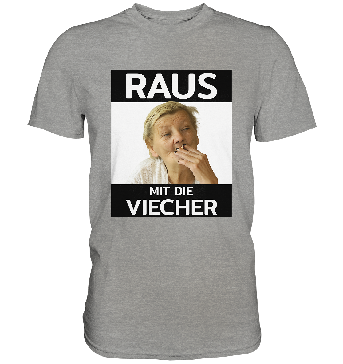 Raus mit die Viecher - Premium Shirt