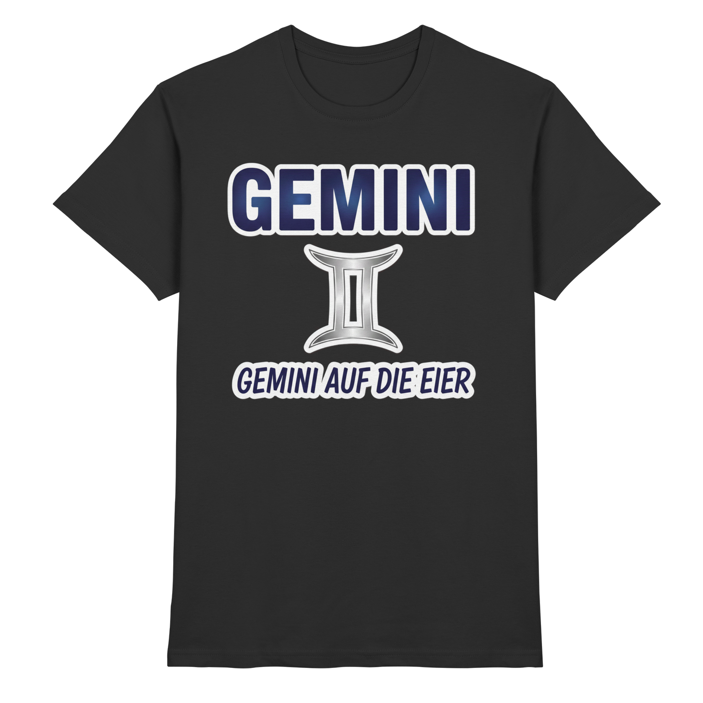 Gemini auf die Eier - Premium Shirt
