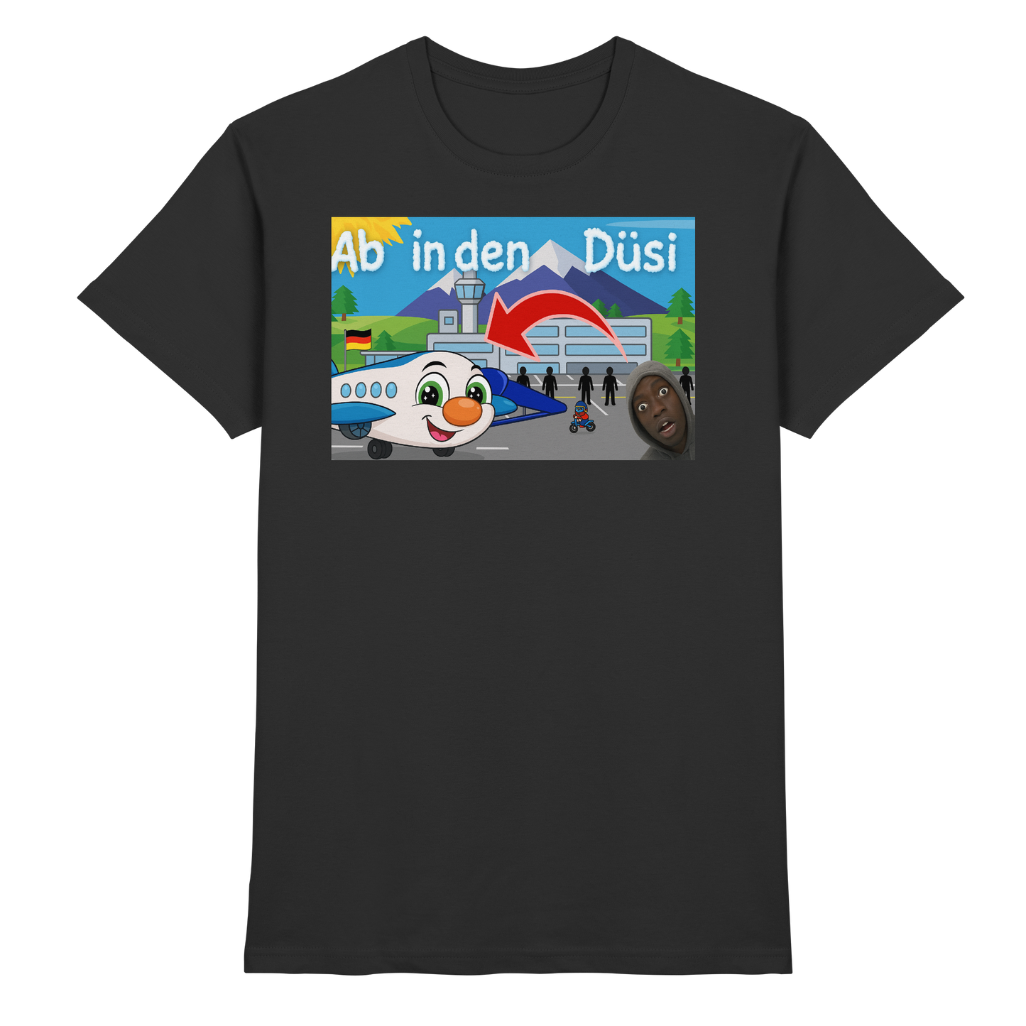 Ab in den Düsi - Premium Shirt