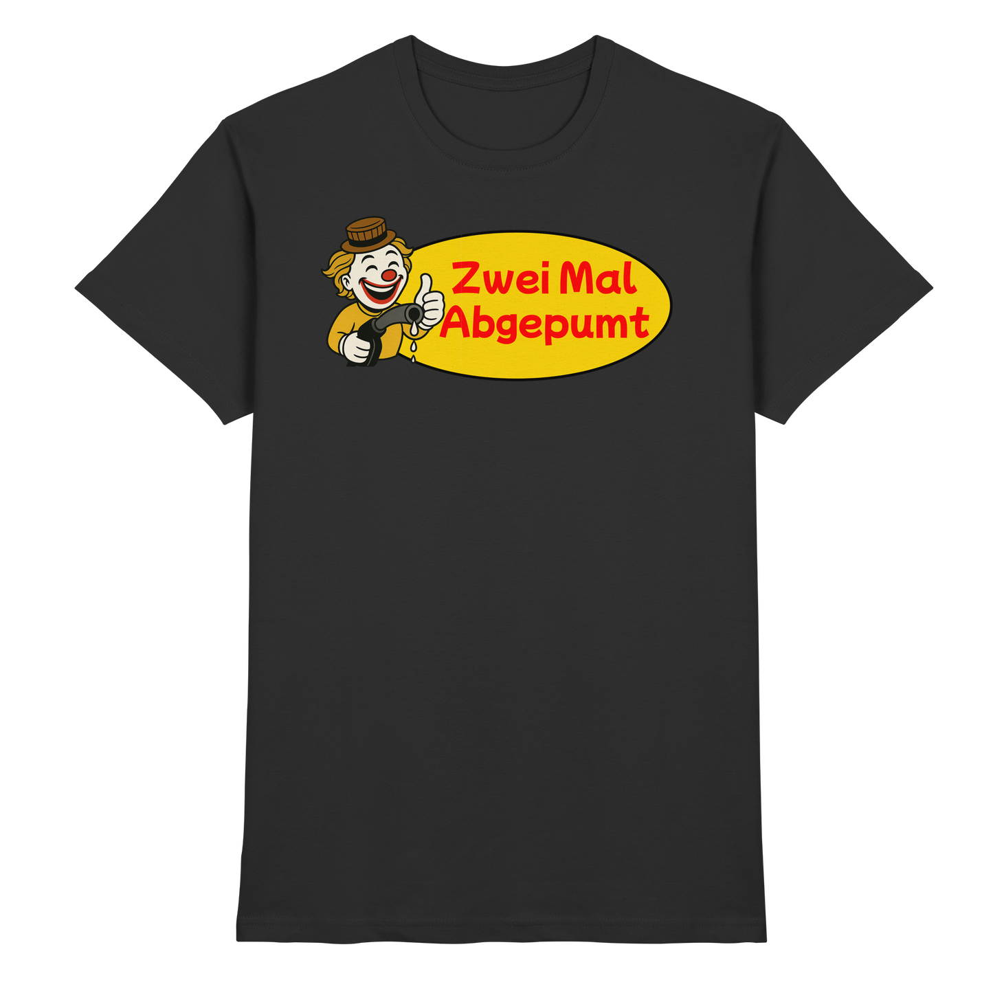 Zwei Mal Abgepumpt - Premium Shirt