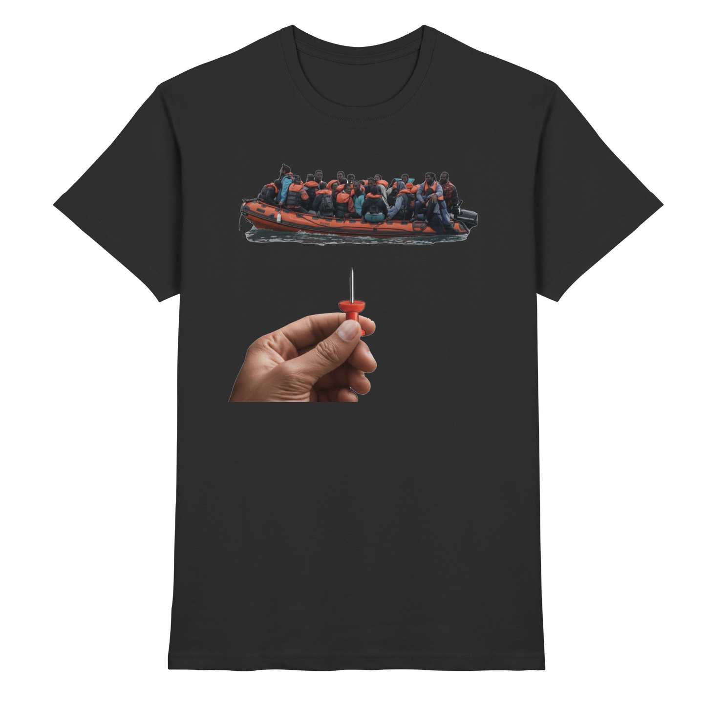 Schlauchboot - Premium Shirt