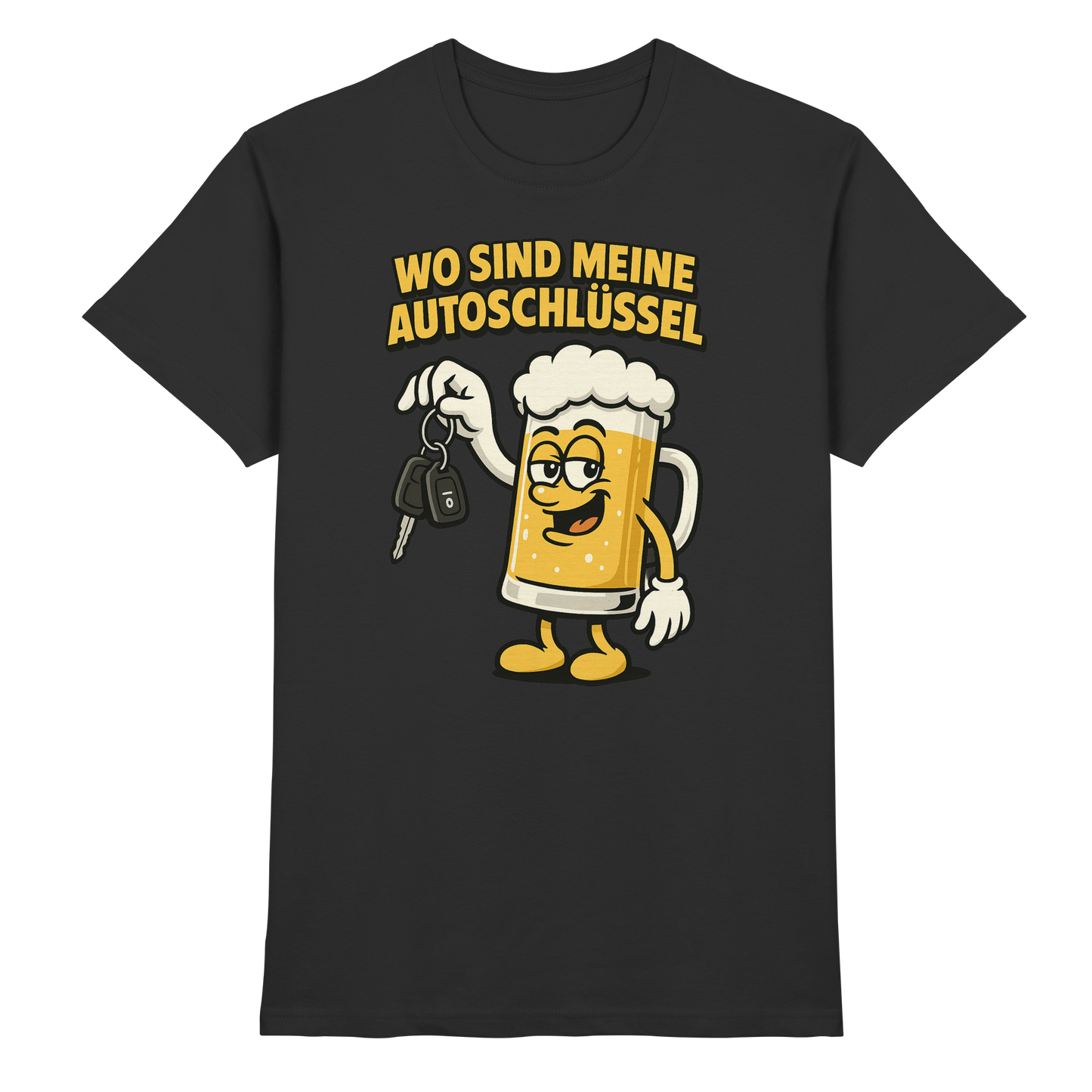 Wo sind meine Autoschlüssel - Premium Shirt