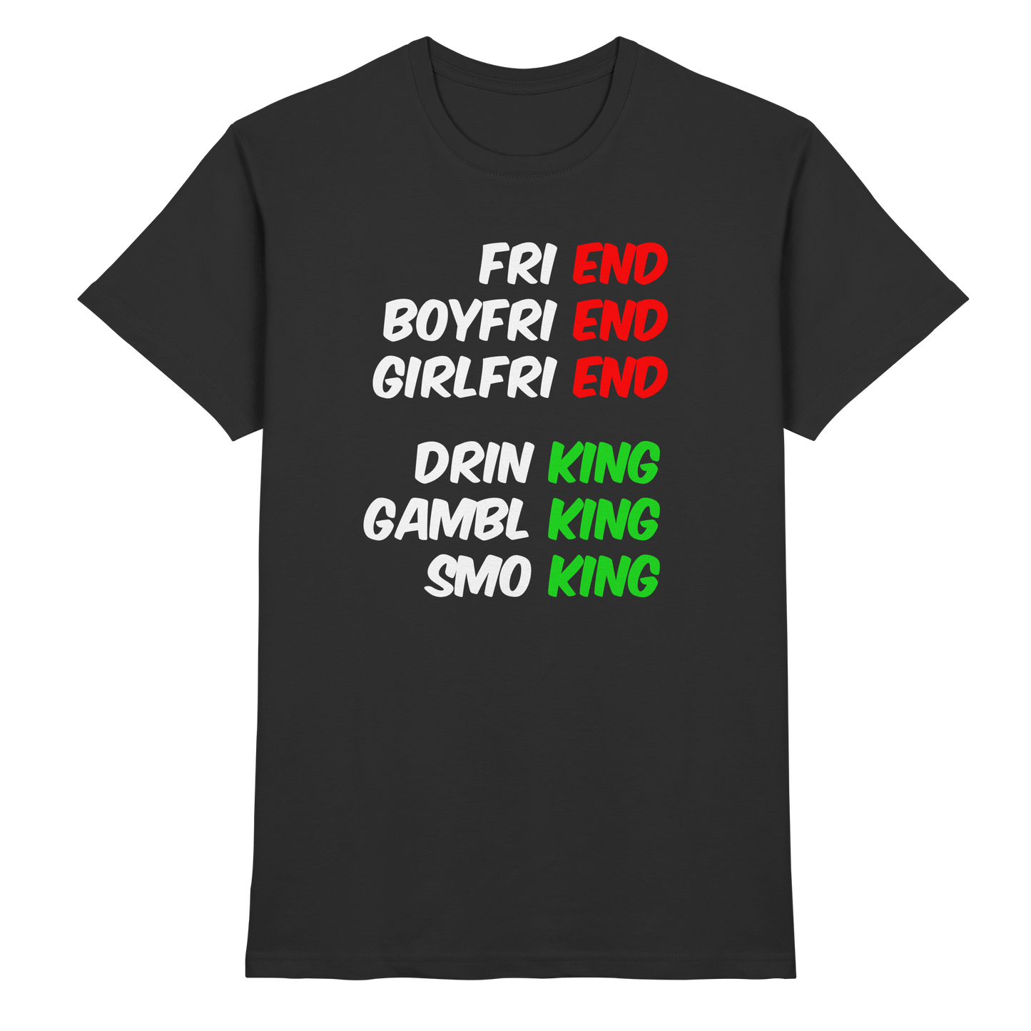 Drinking. Gamblking. Smoking. - Premium Shirt