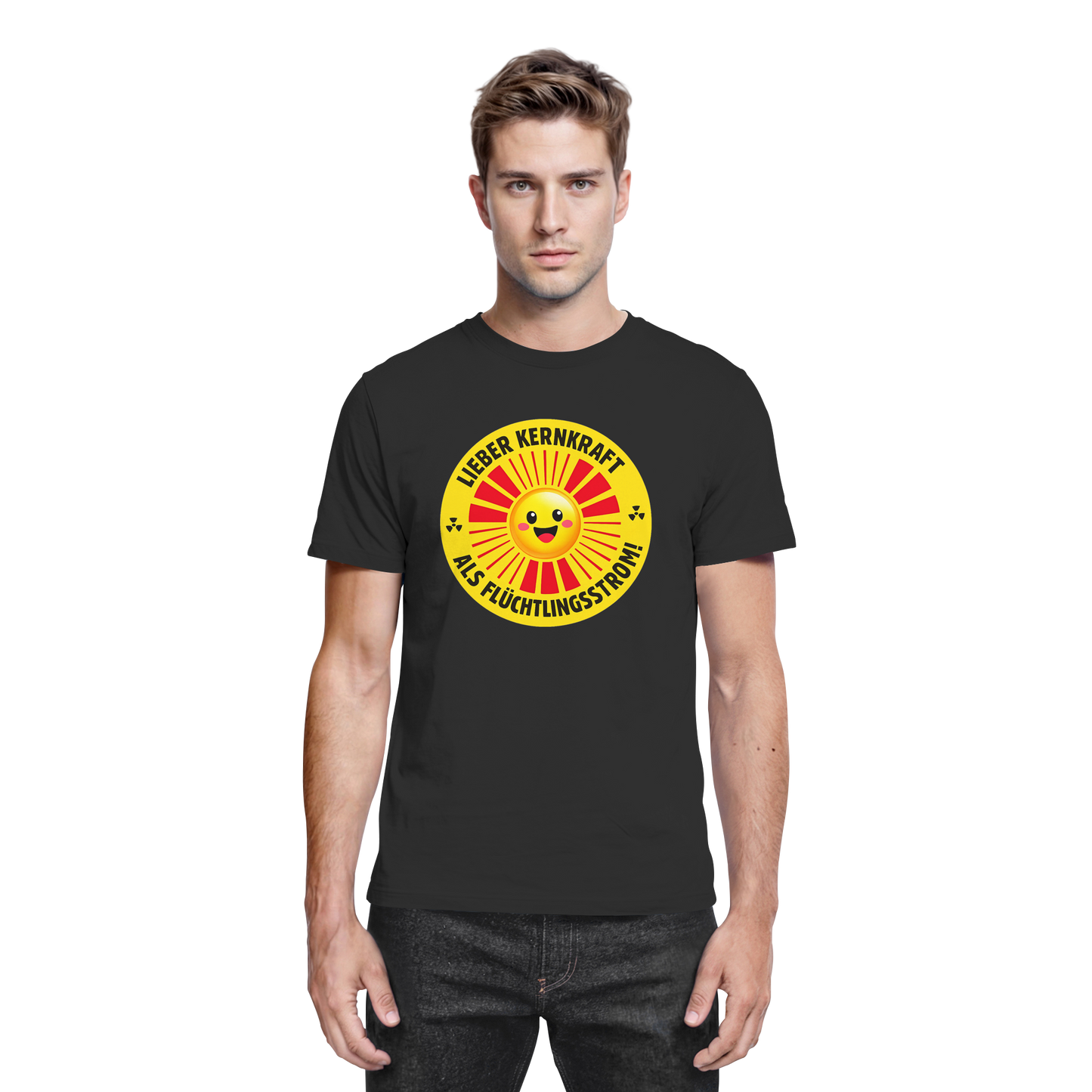 Lieber Kernkraft als Flüchtlingsstrom - Premium Shirt