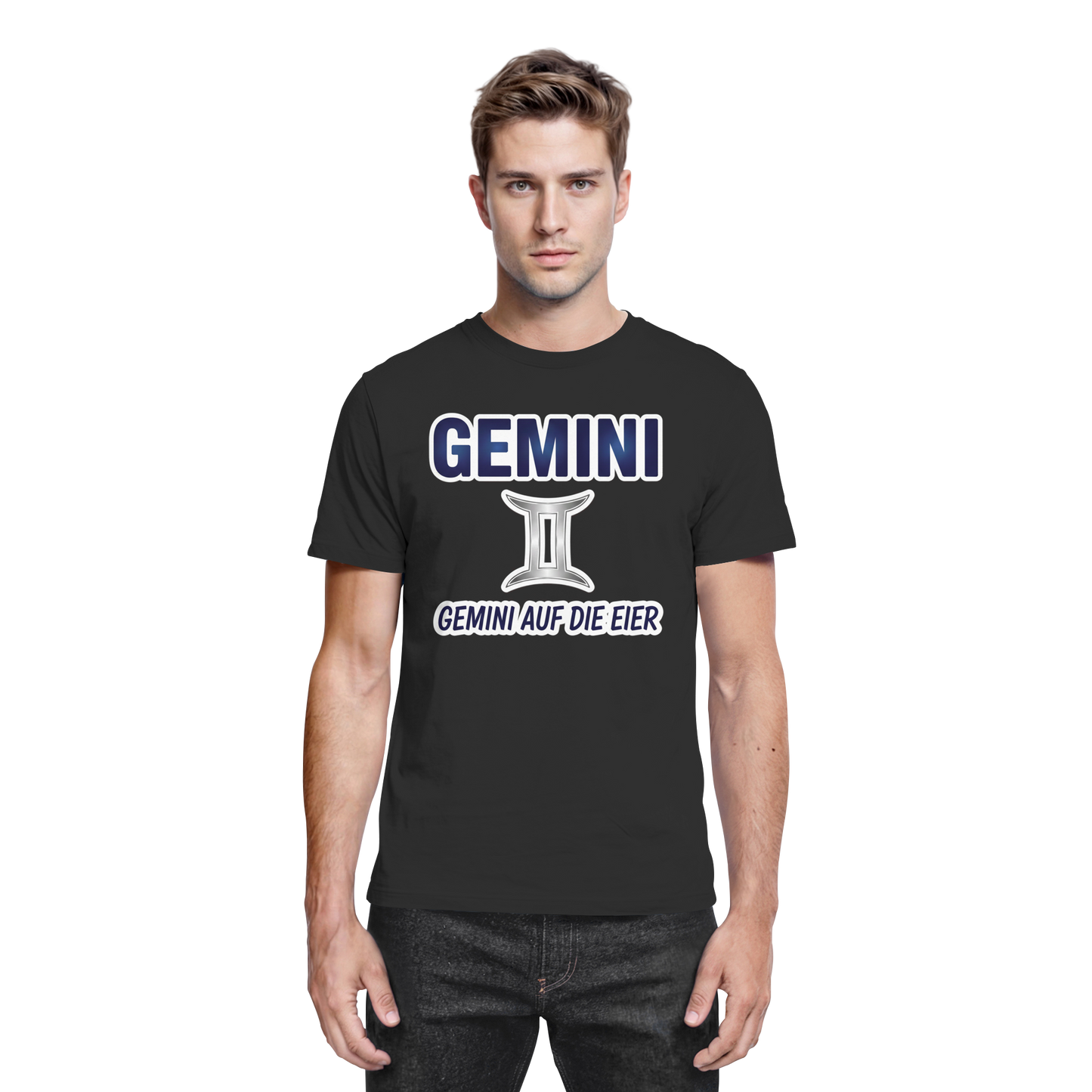 Gemini auf die Eier - Premium Shirt