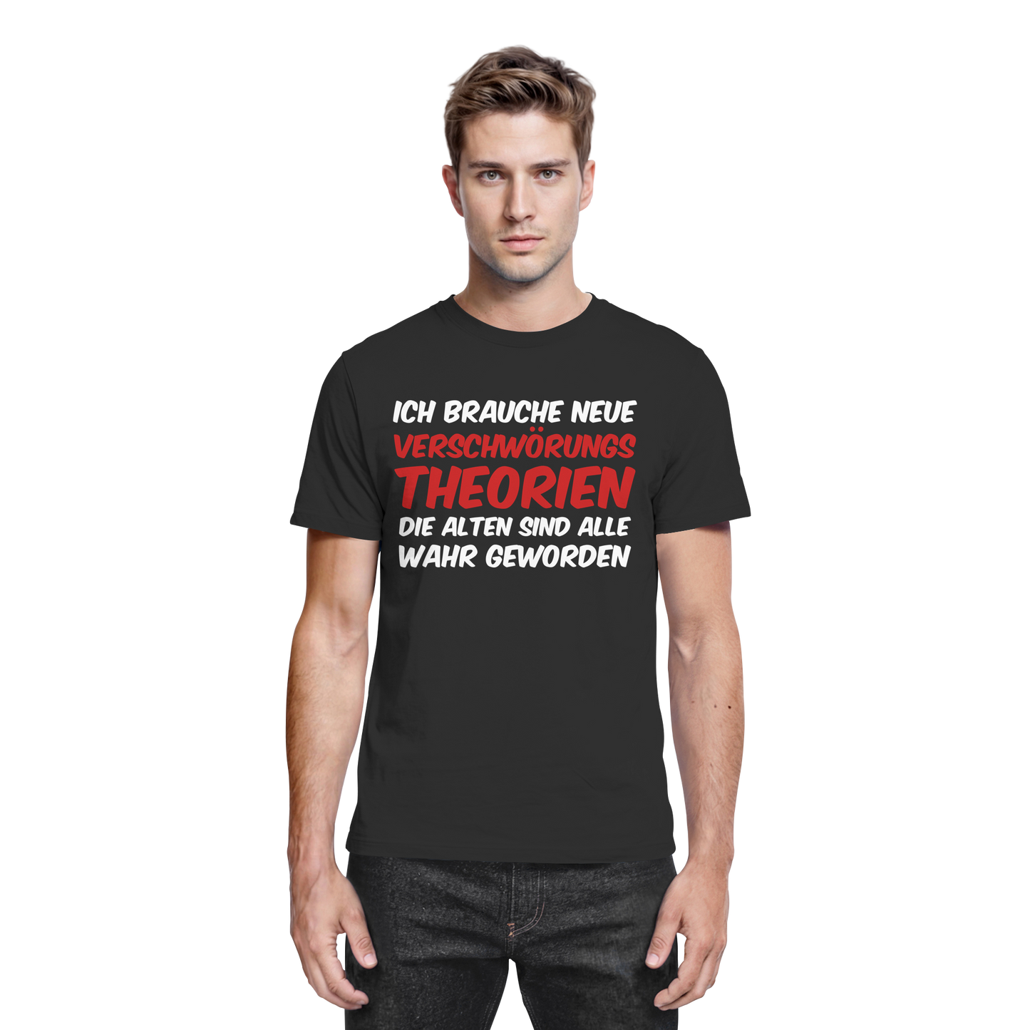 Ich brauche neue Verschwörungstheorien - Premium Shirt