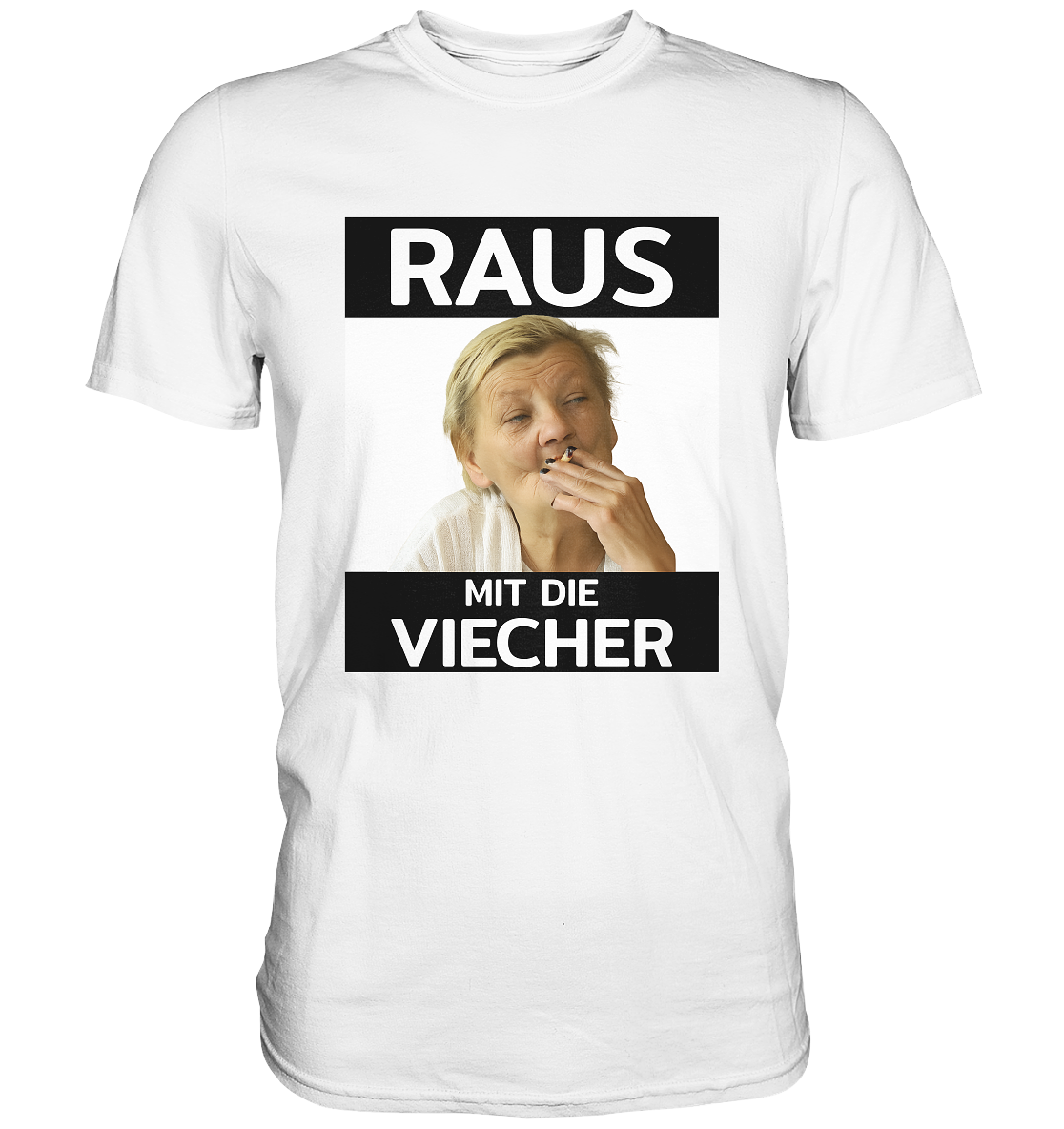 Raus mit die Viecher - Premium Shirt