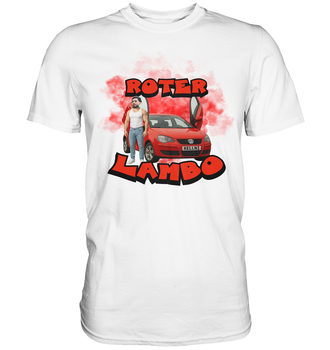 Roter Lambo - Premium Shirt