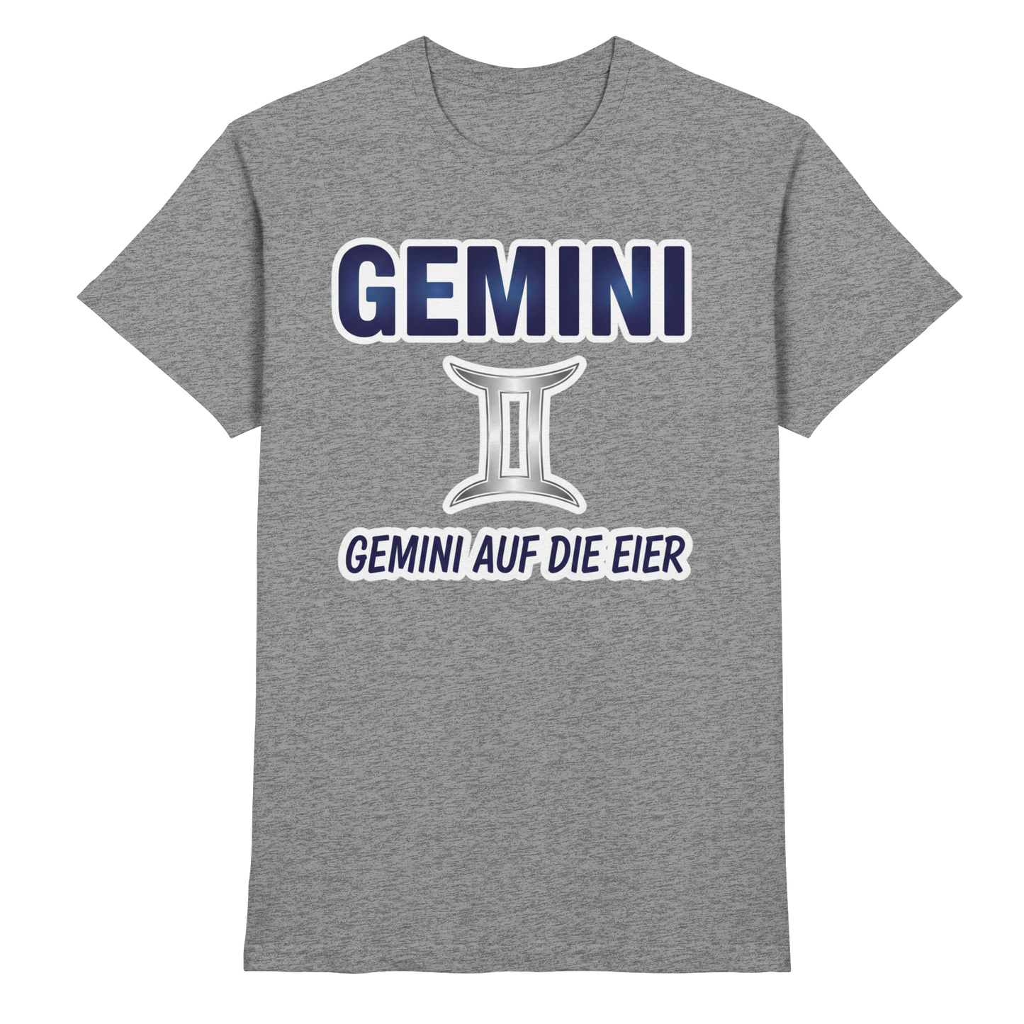 Gemini auf die Eier - Premium Shirt