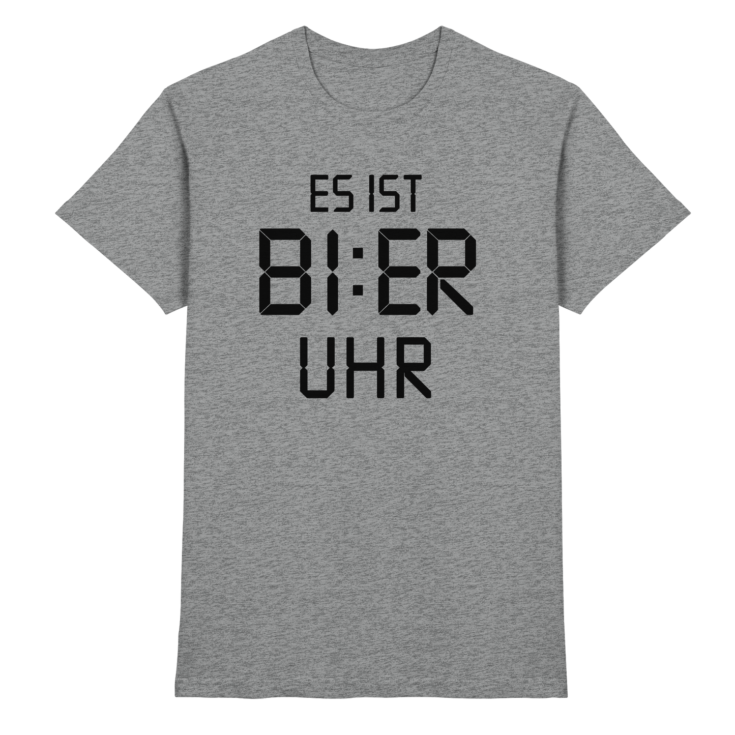 Es ist Bier Uhr - Premium Shirt
