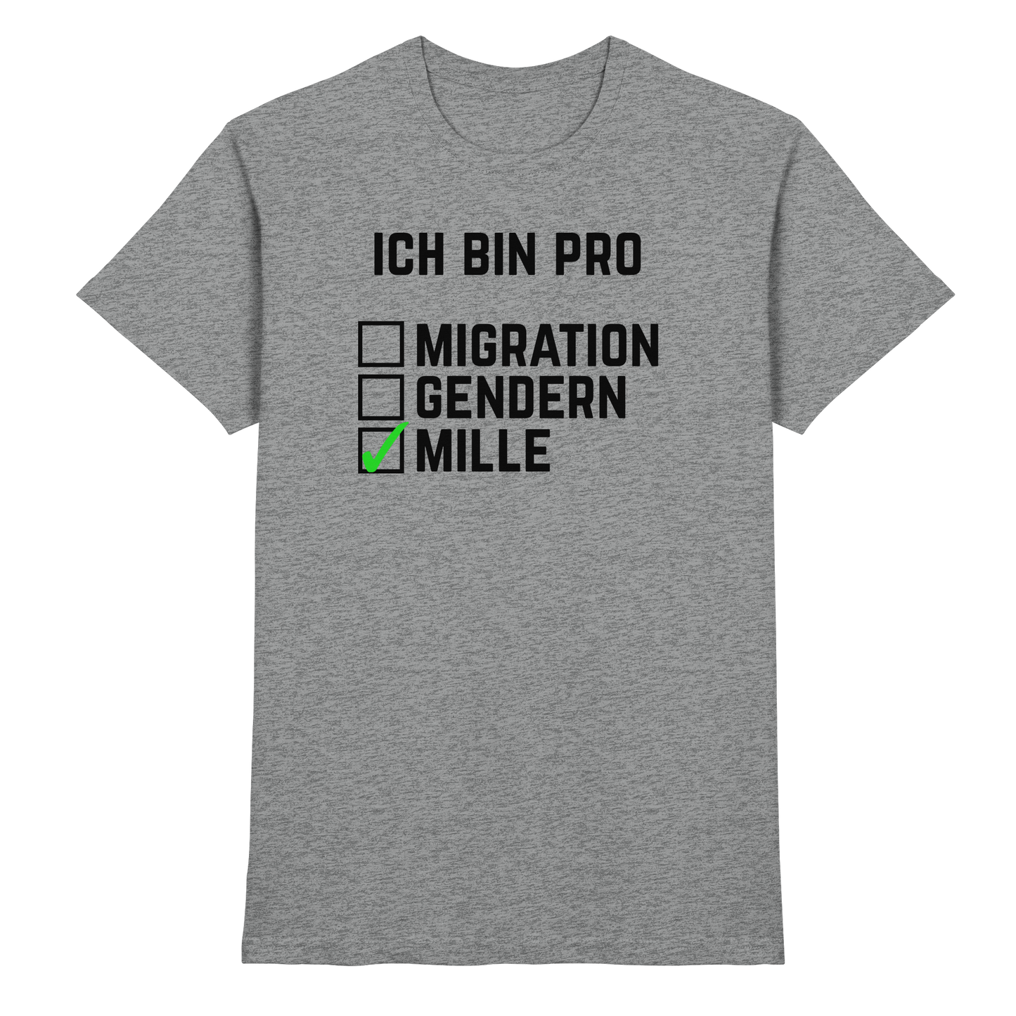 Ich bin pro - Premium Shirt