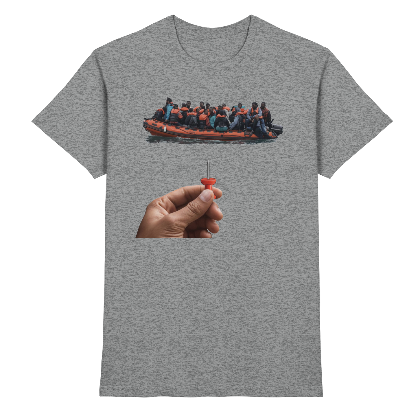Schlauchboot - Premium Shirt