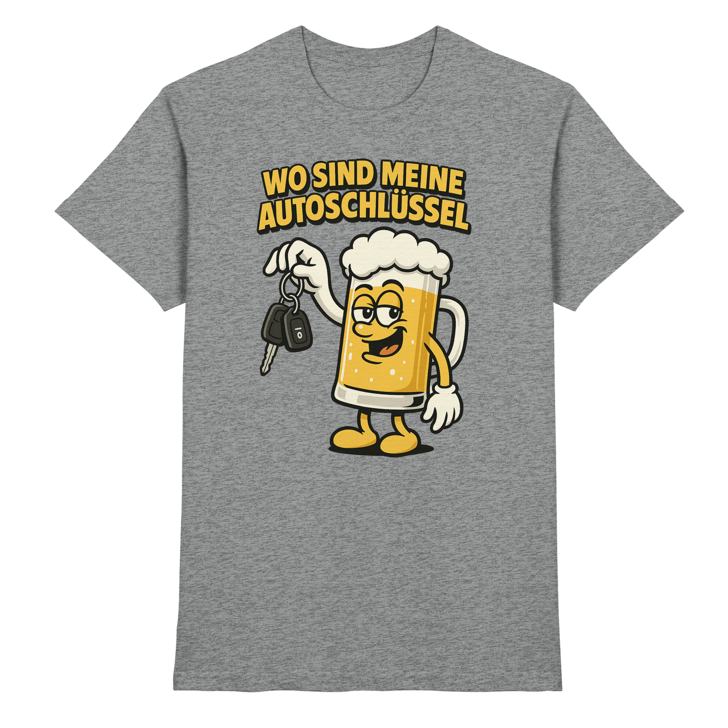 Wo sind meine Autoschlüssel - Premium Shirt