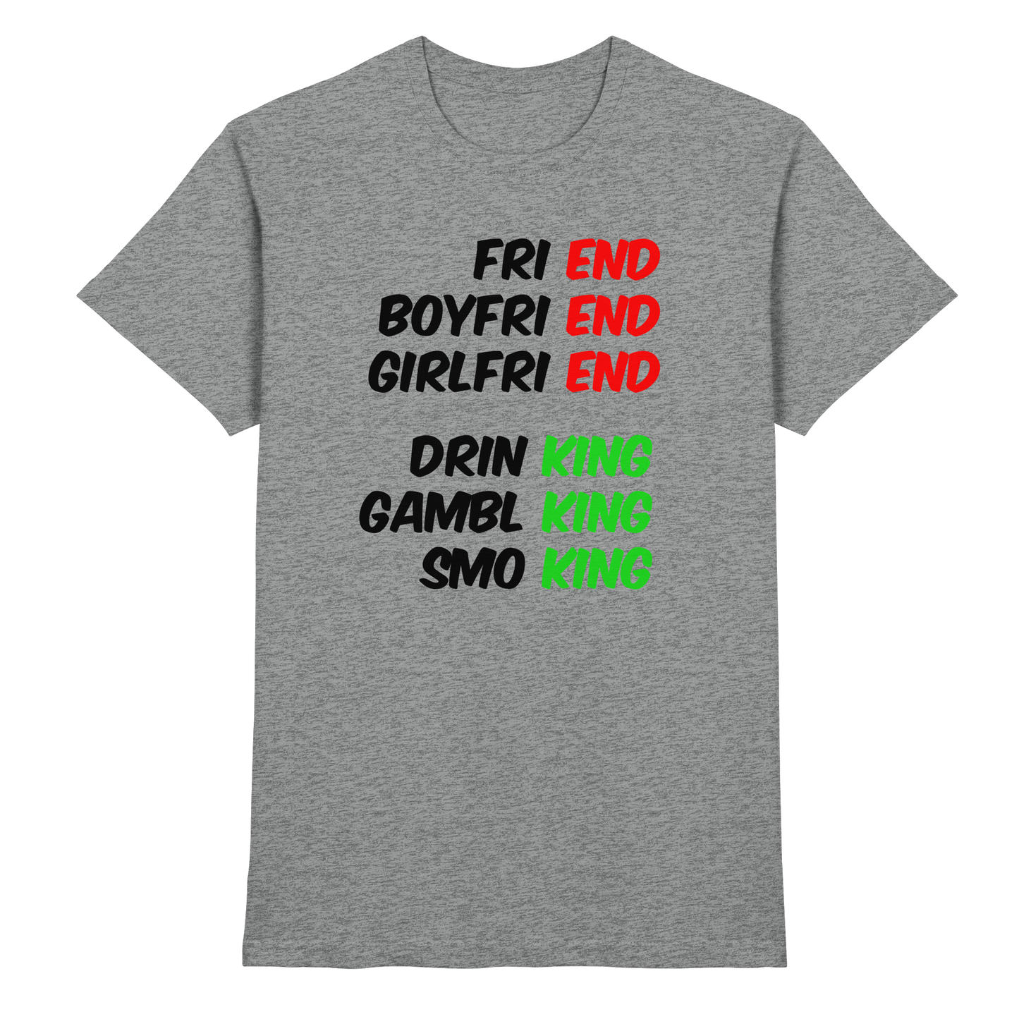 Drinking. Gamblking. Smoking. - Premium Shirt
