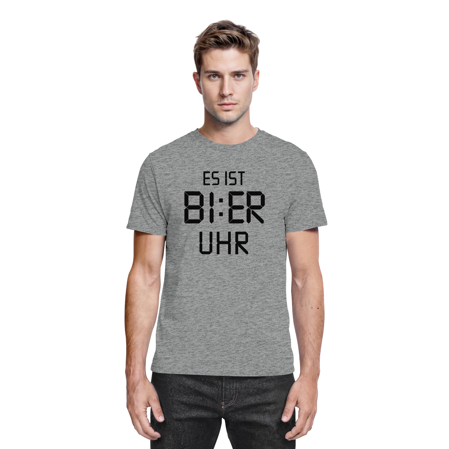 Es ist Bier Uhr - Premium Shirt