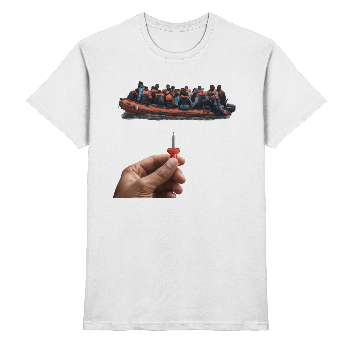 Schlauchboot - Premium Shirt