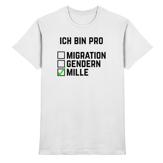 Ich bin pro - Premium Shirt