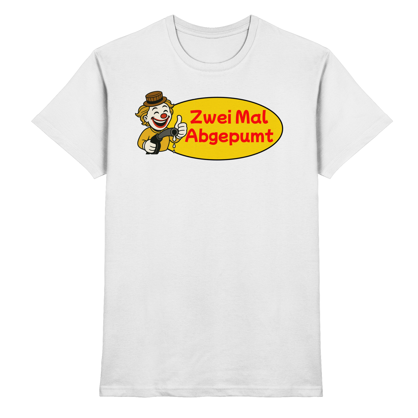 Zwei Mal Abgepumpt - Premium Shirt