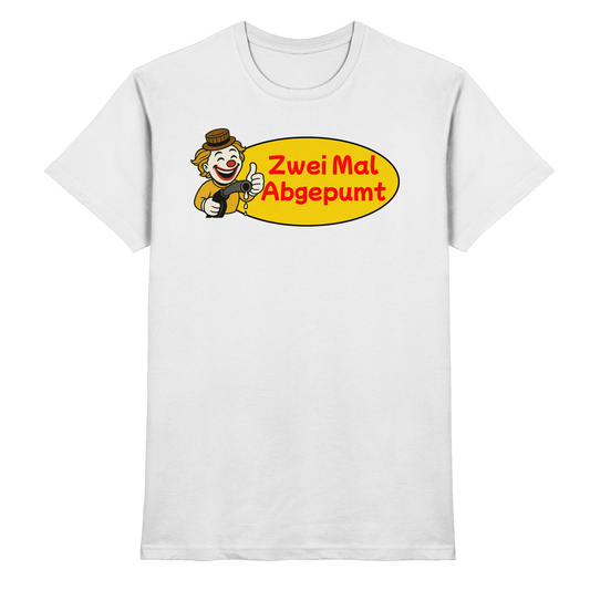 Zwei Mal Abgepumpt - Premium Shirt