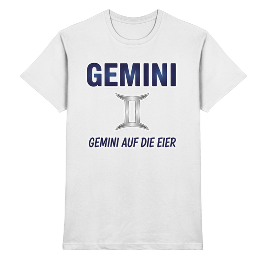 Gemini auf die Eier - Premium Shirt