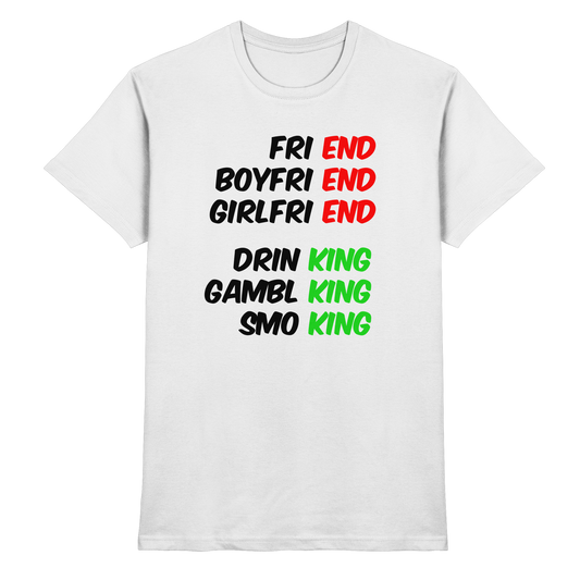 Drinking. Gamblking. Smoking. - Premium Shirt