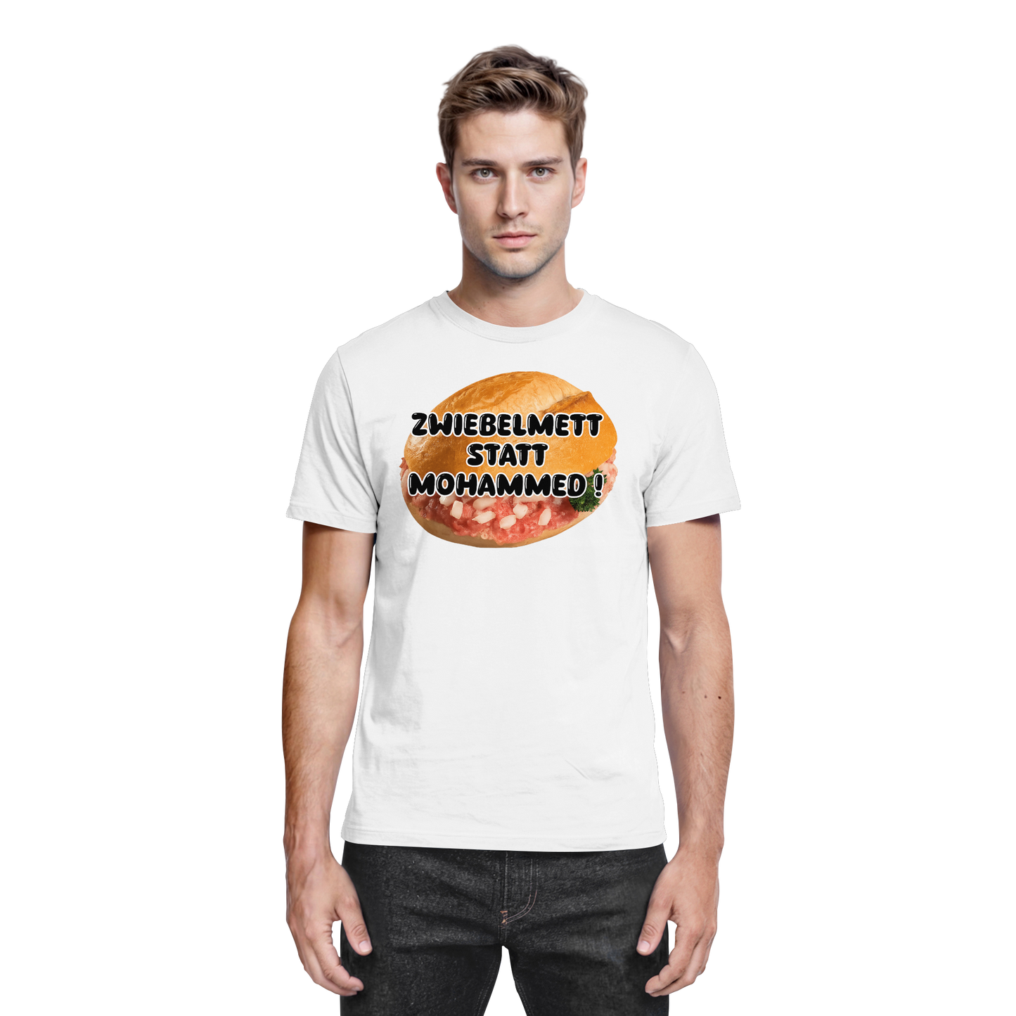 Zwiebelmett statt Mohammed - Premium Shirt