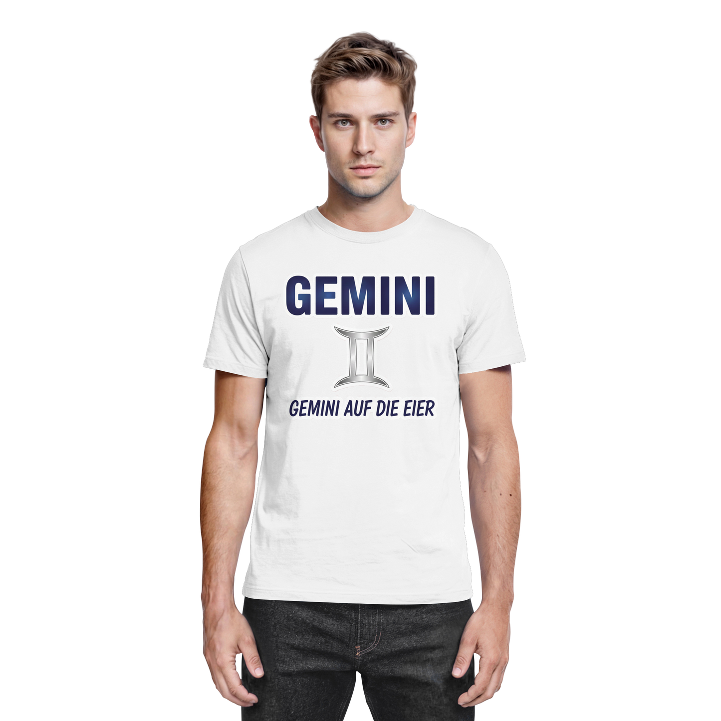 Gemini auf die Eier - Premium Shirt