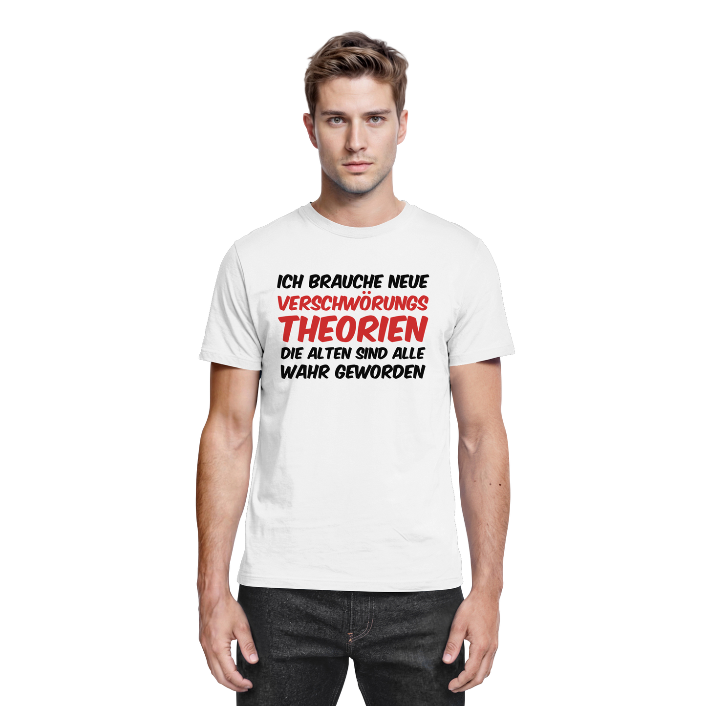 Ich brauche neue Verschwörungstheorien - Premium Shirt