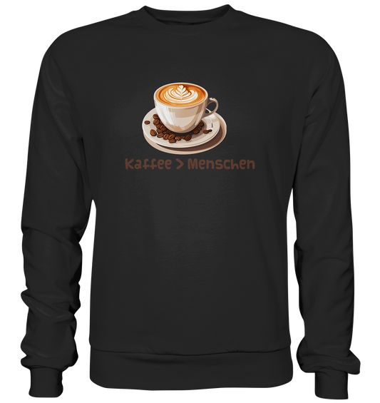 Kaffee > Menschen - Premium Sweatshirt