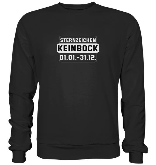 Sternzeichen Keinbock - Premium Sweatshirt