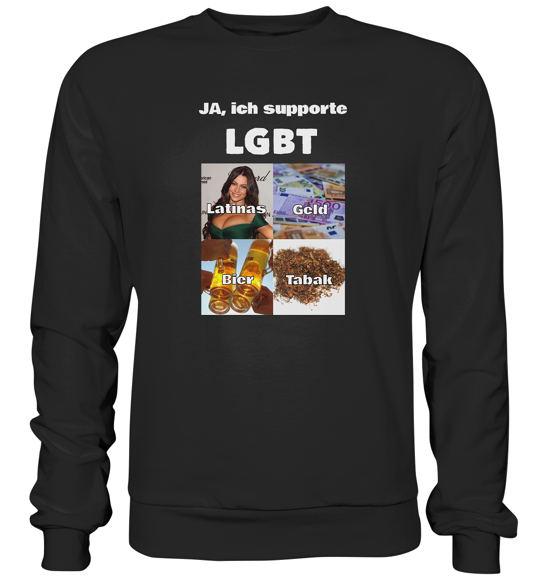 Ich supporte LGBT - Premium Sweatshirt