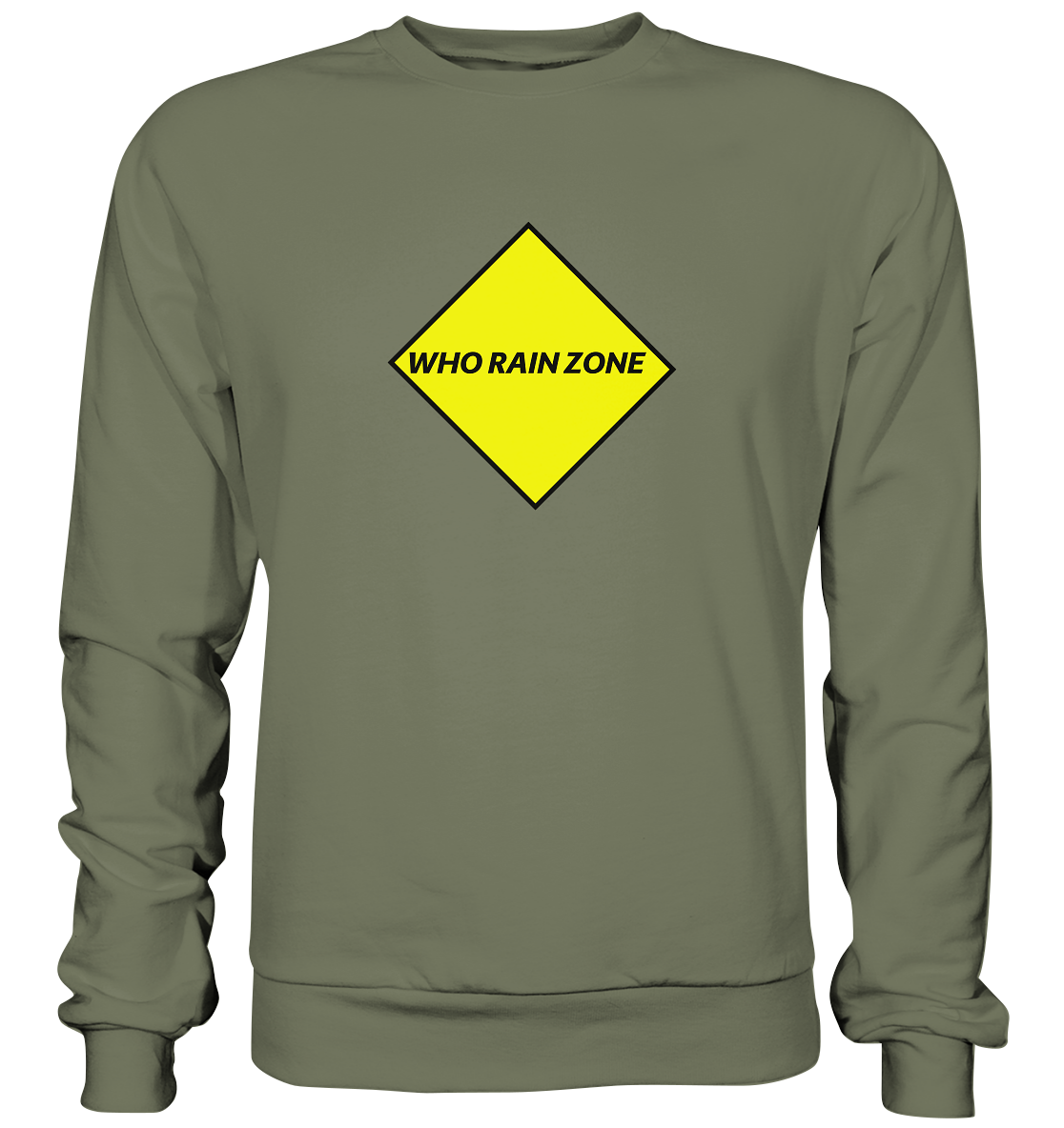 Who Rain Zone - Premium Sweatshirt