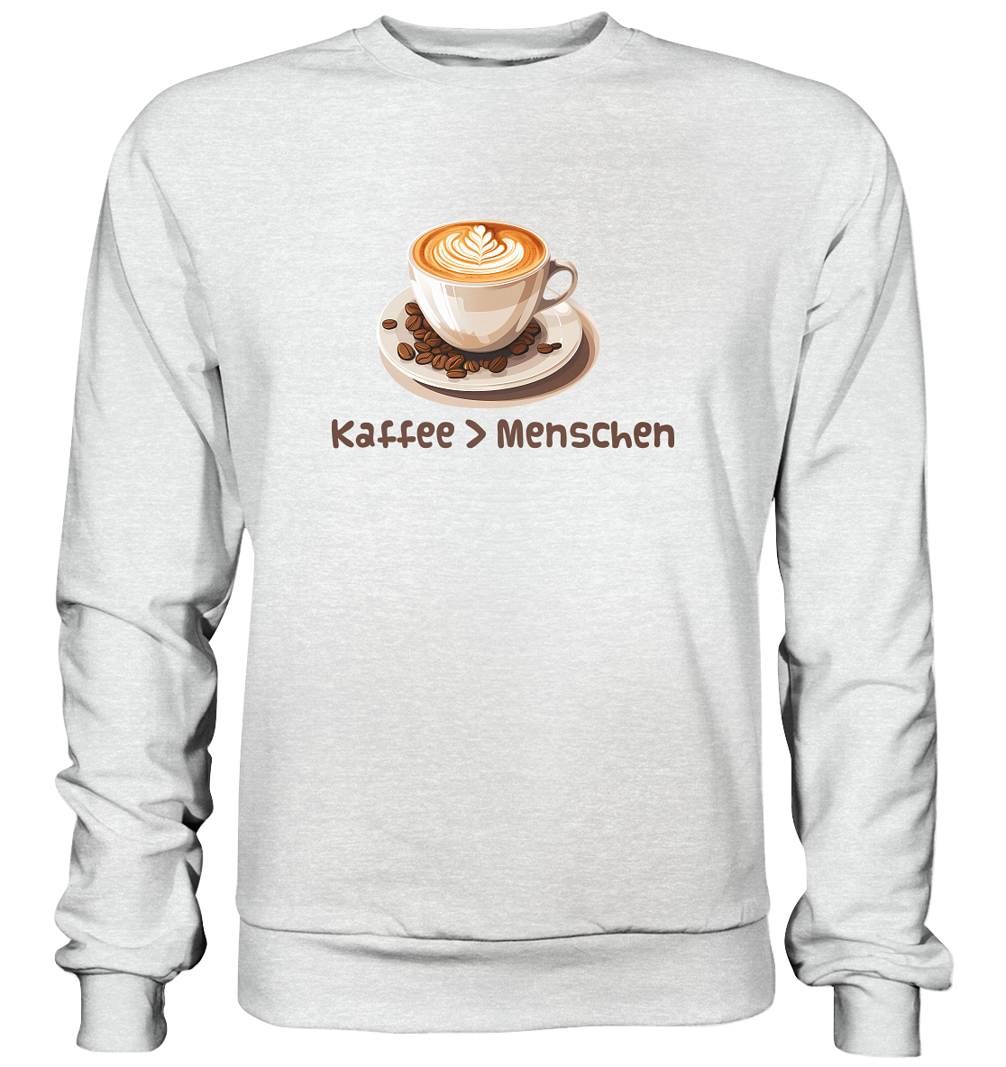 Kaffee > Menschen - Premium Sweatshirt