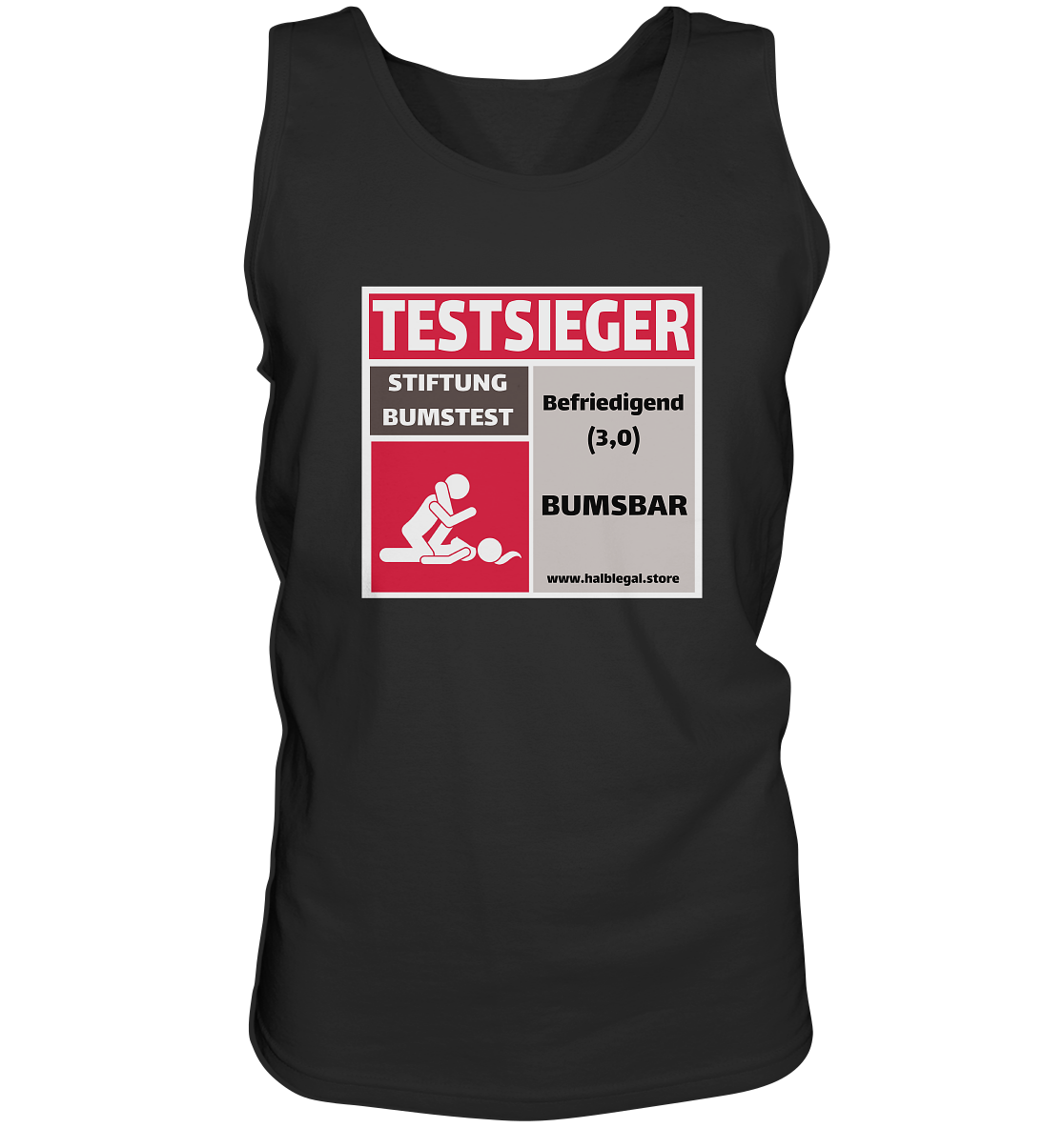 Stiftung Bumstest - Tank-Top
