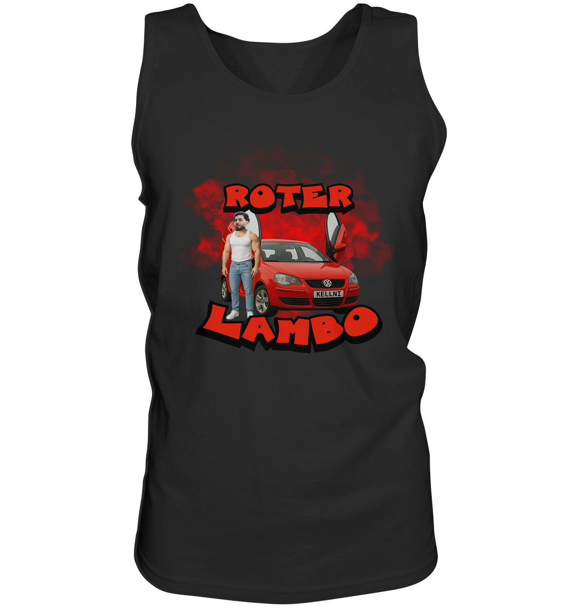 Roter Lambo - Tank-Top
