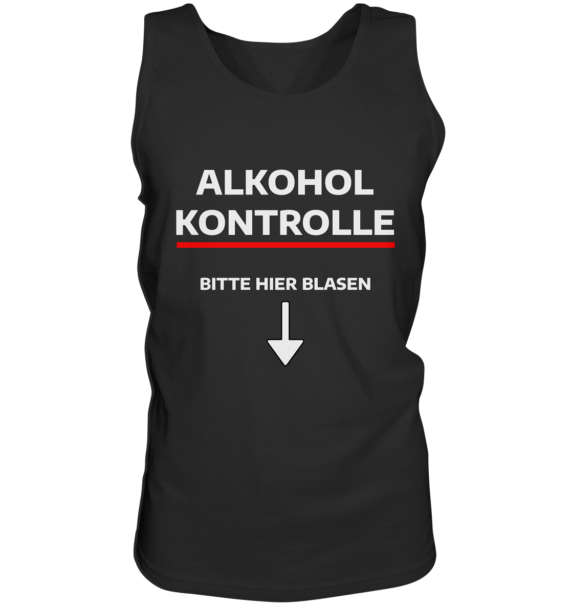 Alkohol Kontrolle - Tank-Top