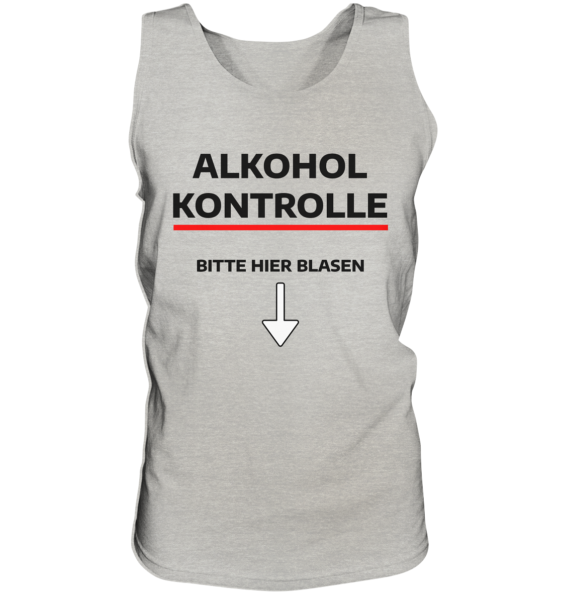 Alkohol Kontrolle - Tank-Top